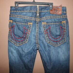 Y2K True Religion "Geno Super T" sz 34 Made In Usa Jeans
